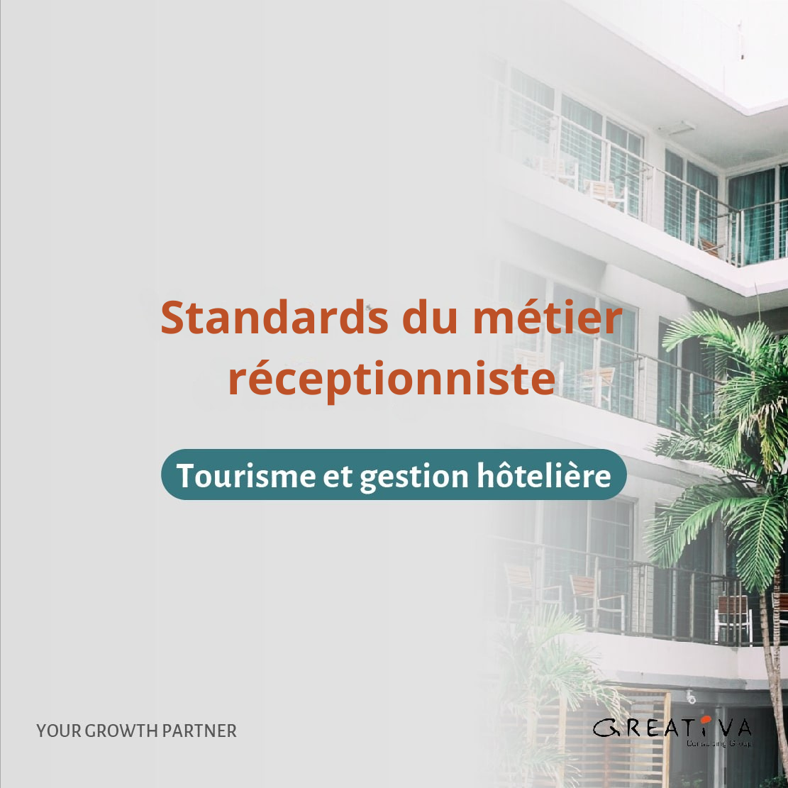 Standards du métier réceptionniste