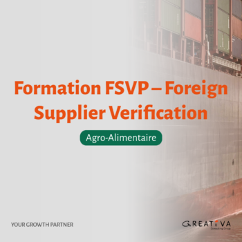 Formation FSVP – Foreign Supplier Verification