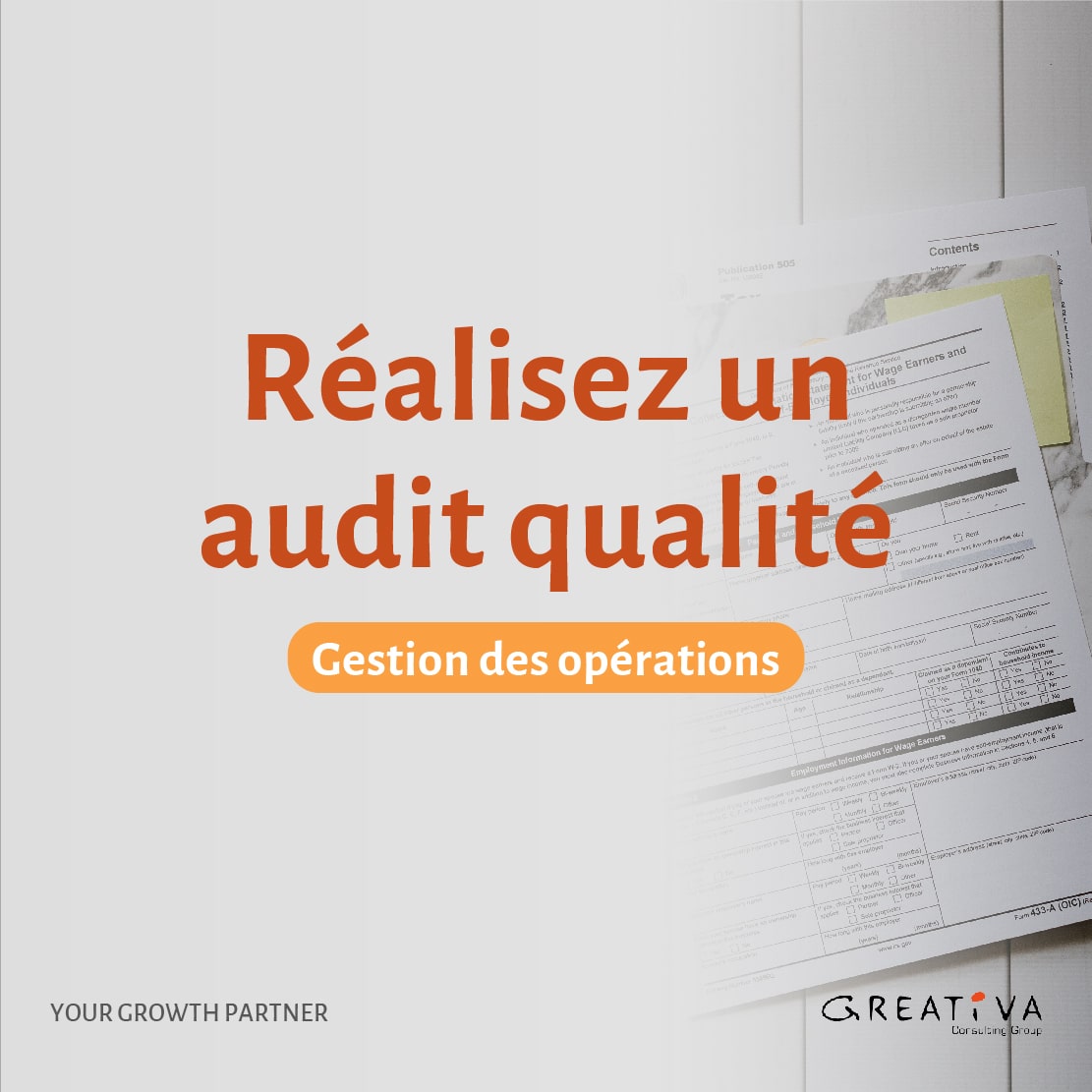 Améliorez la qualité